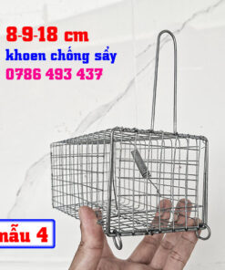lồng bẫy chuột đường mòn mẫu 4